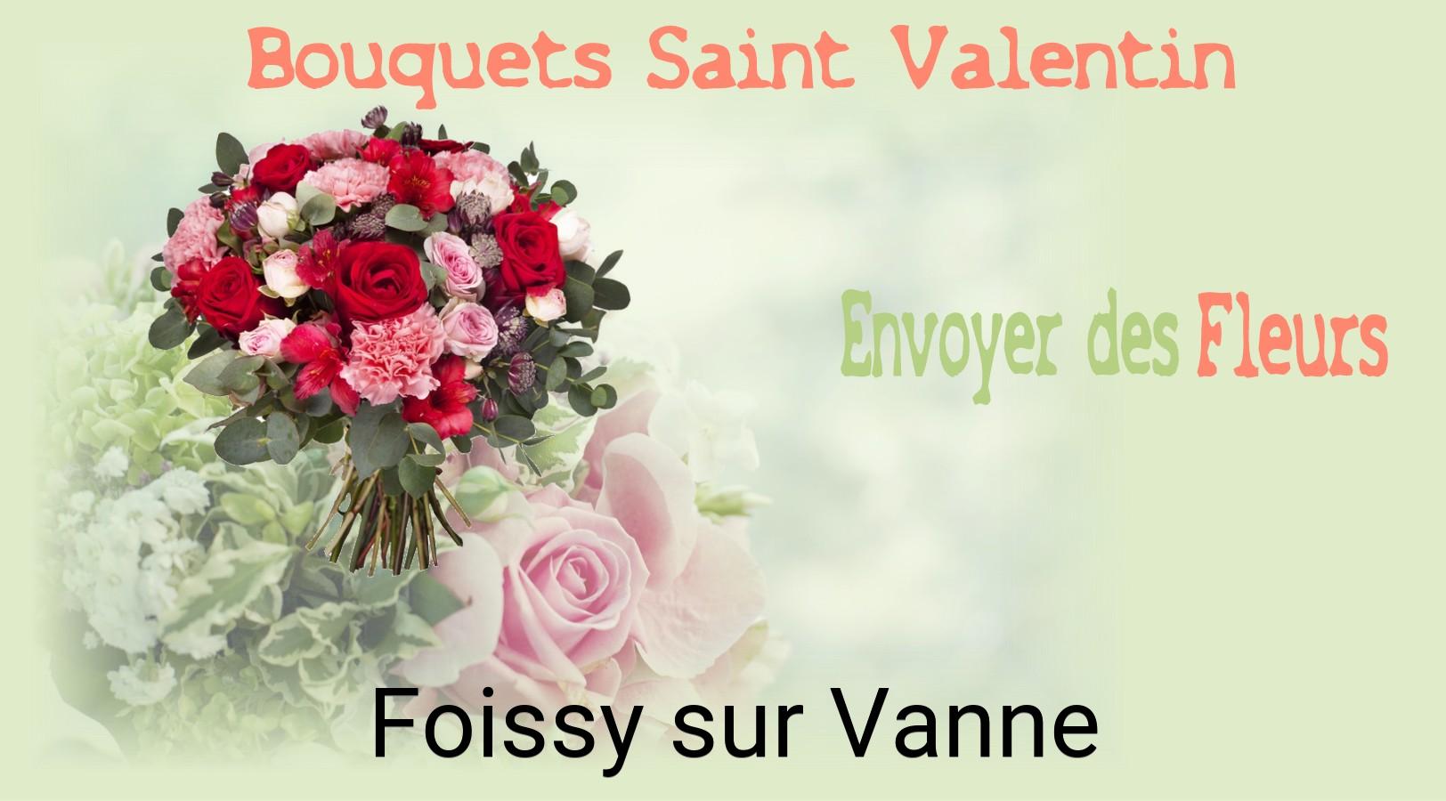 Roses de Saint-Valentin livrées à Foissy-sur-Vanne